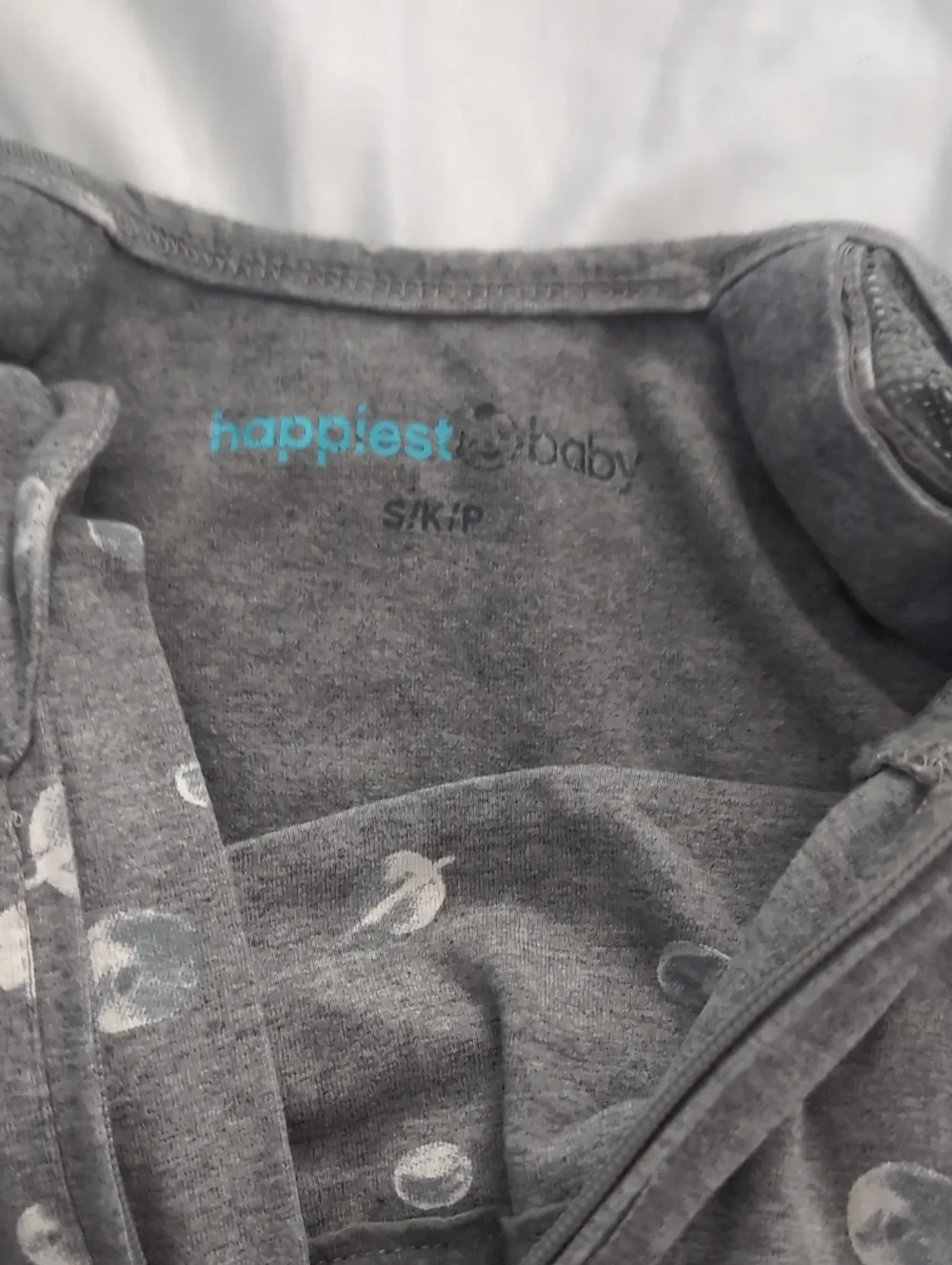 Sleepea 5-Second Baby Swaddle In Small Gray Moon